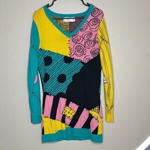 Disney-Nightmare Before Christmas Sally Sweater Dress size large